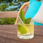 Reusable Cocktail Stainless Steel Straw  120x6mm