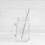 Reusable Stainless Steel Straws 15x6mm Pack of 12