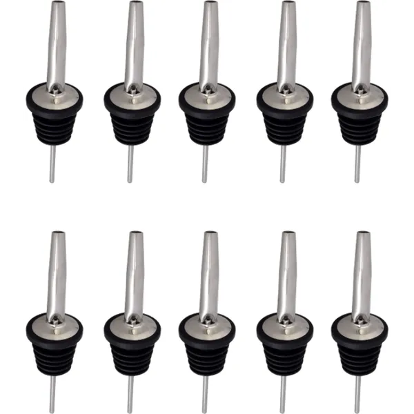 Pourers Stainless Steel Pack of 10