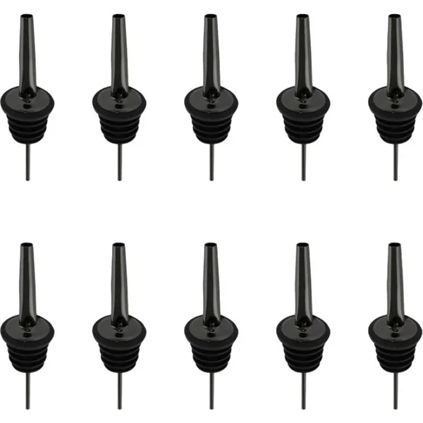 Pourers Black Pack of 10