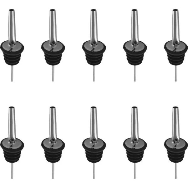 Pourers Vintage Stainless Steel Pack of 10