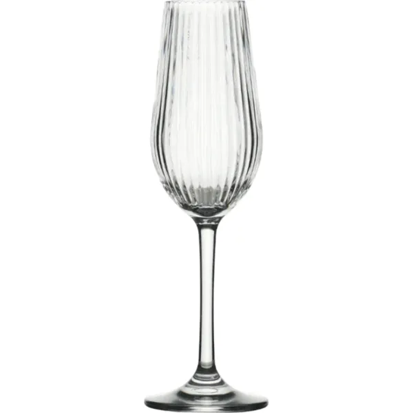 Bamboo Tapered Champagne Flute Polycarbonate 220ml