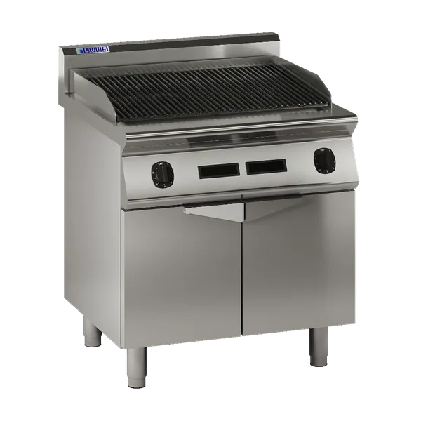 EE7-8C: 800mm Commercial Electric Chargrill Cooktop