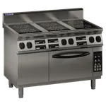 ER7-6B: 1200mm Commercial 6 Zone Induction Oven Range