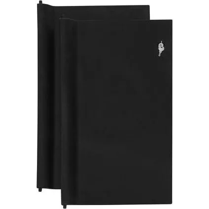 Jiwins Doors with Locks for Cleaning Cart 400x800x45mm
