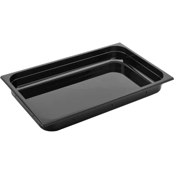Gastronorm Pan Polycarbonate Black 1/1 Size 530x325x65mm / 8.5Lt
