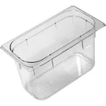 Gastronorm Pan Polycarbonate Clear 1/3 Size 325x176x200mm / 7.0Lt