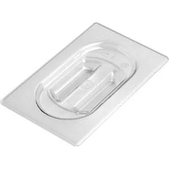 Gastronorm Lid Polycarbonate Clear 1/9 Size 176x108mm