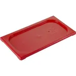 Gastronorm Lid Polypropylene 1/3 Size Red 325x176x20mm