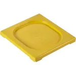 Gastronorm Lid Polypropylene 1/6 Size Yellow 176x162x20mm