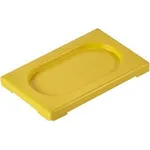 Gastronorm Lid Polypropylene 1/9 Size Yellow 176x108x20mm