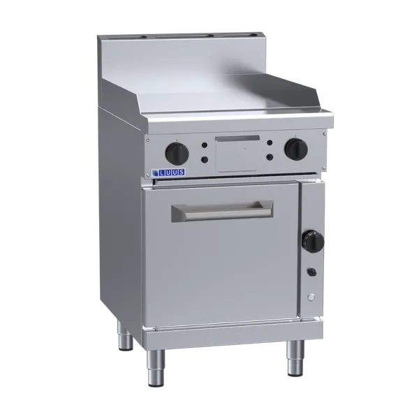 RF-6P: 600mm Commercial Gas Griddle Range & Convection Oven