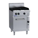 Luus Professional Series 2 Burner Oven Range with 300mm Chargril