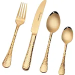 Bolero Gold 16pc Cutlery Set