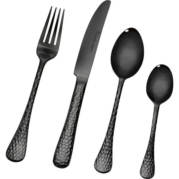 Bolero Onyx 16pc Cutlery Set
