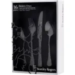 Bolero Onyx 16pc Cutlery Set