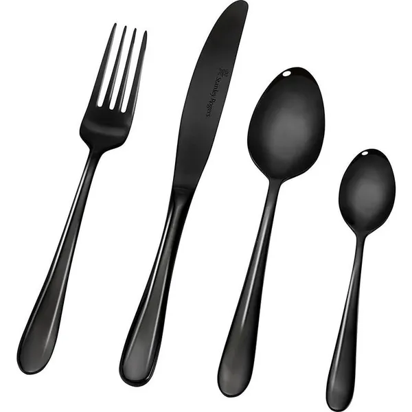 Albany Onyx 16pc Cutlery Set
