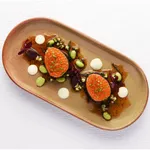 Artistica Flame Square Sauce Dish 80mm