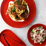 Artistica Reactive Red Round Tapas Dish 140mm