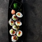 Black Rectangular Plate 262mm
