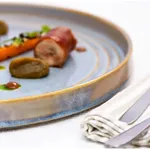 Urban Loft Azure Blue Round Plate 270mm