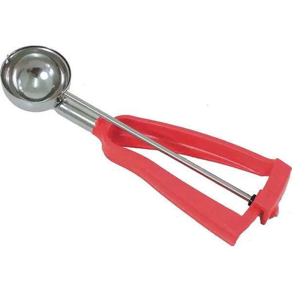 Ice Cream Scoop Red Handle No.24 52x235mm