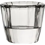 Ribbed Votive Clear