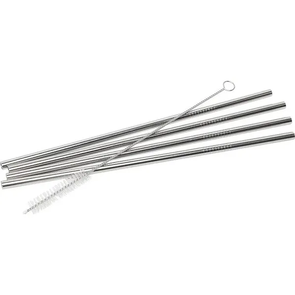 Reuseable Stainless Steel Straws Pack Of 4