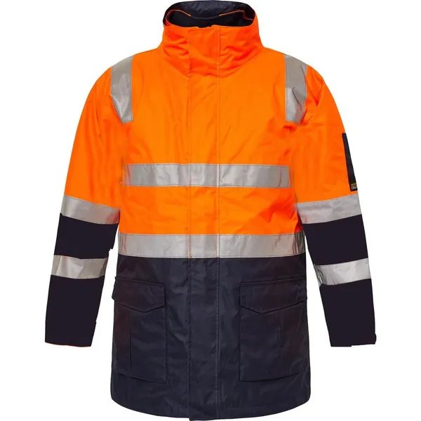 Hi Vis 4 In 1 Jacket With Tape