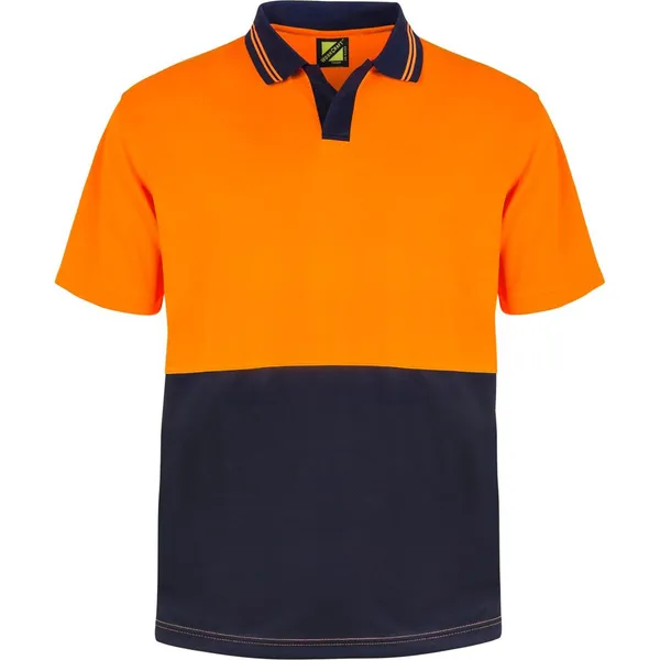 Hi Vi Two Tone Ss Laundry Polo