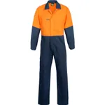 Hi Vis P/c Coveralls Long