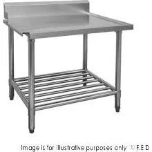 All Stainless Steel Dishwasher Bench Left Outlet