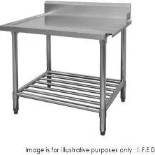 WBBD7-1500R/A All Stainless Steel Dishwasher Bench Right Outlet