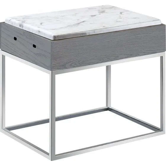 Ashwood Riser with Marble Melamine Top 381x279x337mm