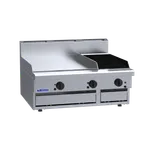 CS-6P3C: 900mm Commercial Gas 600mm Griddle & 300mm Chargrill