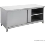 Modular System Kitchen Tidy Pass-Thru Workbench Cabinet 1500mm