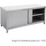 Modular System Kitchen Tidy Pass-Thru Workbench Cabinet 1500mm - STHT6-1500-H