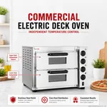 Bakermax Compact Countertop Double Deck Electric view 10