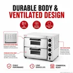 Bakermax Compact Countertop Double Deck Electric view 12