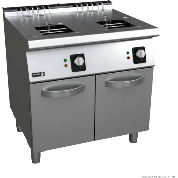 Fagor Kore 700 Fryer with 2x15L Tank and 2 Baskets F-E7215
