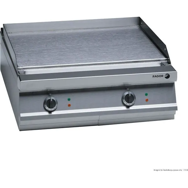 Fagor 900 Series Electric Chrome 2 Zone Griddle FTE-C9-10L