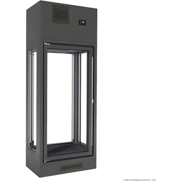 Fagor Single Zone 1 Door Black Wall-Mounted Wine Cellar FWC-2601-1WB
