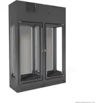 Fagor Single Zone 2 Doors Black Wall-Mounted Wine Cellar FWC-2302-1WB