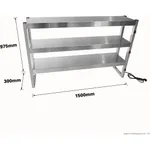 Benchstar Commercial Food Warmer with 12 Lamps – FW12L-153