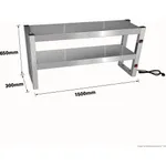 Benchstar Commercial Food Warmer with 8 Lamps – FW8L-152