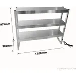 Benchstar Commercial Food Warmer with 9 Lamps – FW9L-123