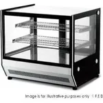 Bonvue Counter Top Square Glass Hot Food Display - GN-900HRT