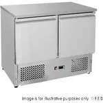 Two Door Compact Workbench Fridge - GNS900B