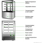 Bonvue Heated Display Cabinet - H-SF830V