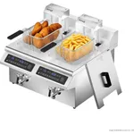 Benchstar Double Tanks Auto Lifting Induction Fryer - IF7000D-AL